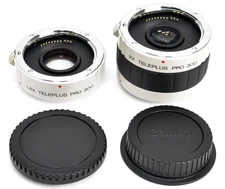 Kenko C-AF PRO 300 1.4x & 2x Teleconverter Set TelePlus w/caps for Canon EF 2671