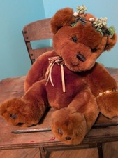 Aurora Bear Plush Fairy Bearifairies 2002 Lace Wings 12" Teddy Sharon Lea Larsen