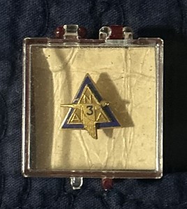 Vintage North American Aviation 3 Year Employee Service Award Lapel Pin - NAA