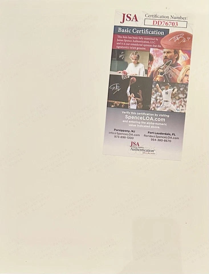 Pete Rose Johnny Bench Auto’d 8x10 W/JSA Cert/Sticker. Gorgeous Sigs, RIP Pete! - Image 4 of 4