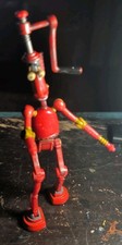 2005 Mattel Fender Pinwheeler Robots Articulated 7" Action Figure - Incomplete 