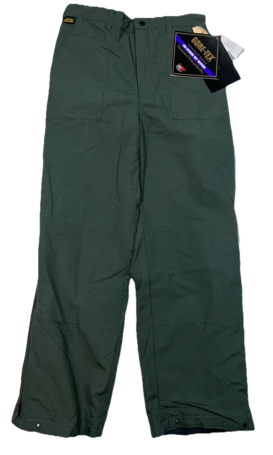 NWT Browning Barometric Gore-Tex Teflon Mens Large Green Pants