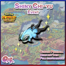 🔥✨Shiny Chi-Yu ✨🔥 Pokemon Scarlet & Violet  🚀Fast Trade🚀