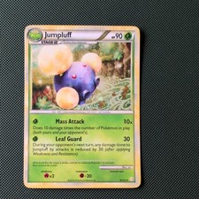 Jumpluff | Pokemon Card | Holo Rare | HeartGold SoulSilver HGSS | 6/123 | LP+