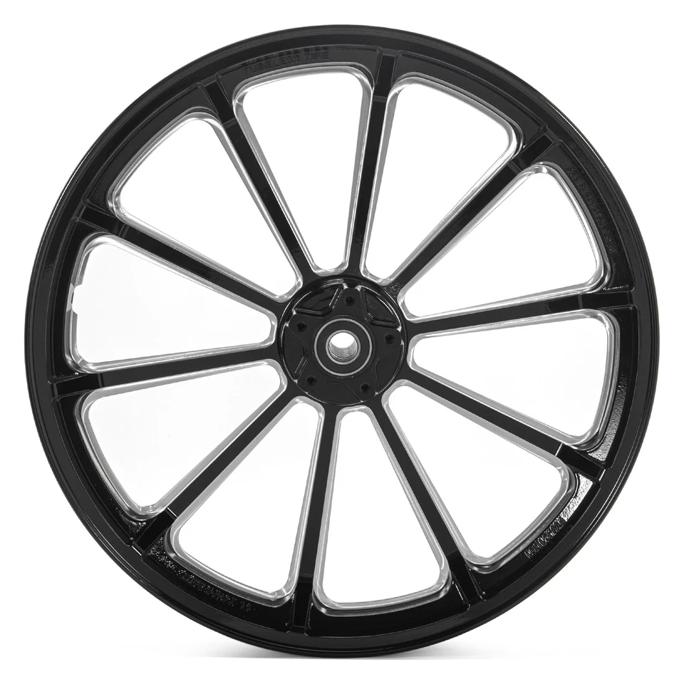 21x3.5 Front Wheel Rim Dual Disc Hub for Harley Touring Road Glide Ultra FLTRU - Imagem 3 de 4