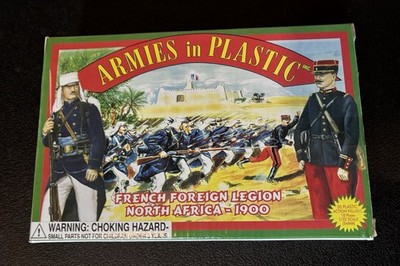 ARMIES in PLASTIC FRENCH FOREIGN LEGION - NORTH AFRICA - 1900 Toy Soldiers 1/32
