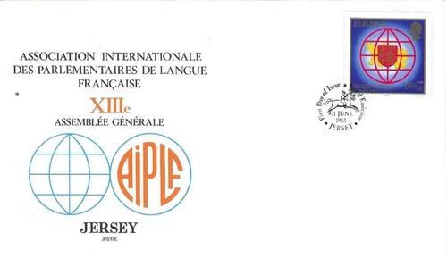 Jersey Comm/FDC -  Association Internationale - 1983 (JES299)