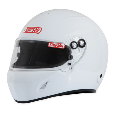 #ad Simpson Racing 7870041 SA2020 Devil Ray 3.0 Racing Helmet White X Large $412.95