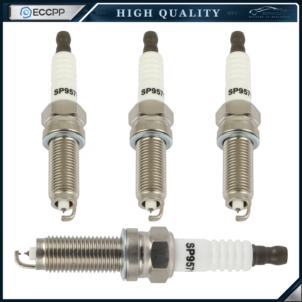 4Pcs Spark Plugs For Honda Civic HR-V 1.8L Honda Accord 2.4L Acura ILX L4 2.0L