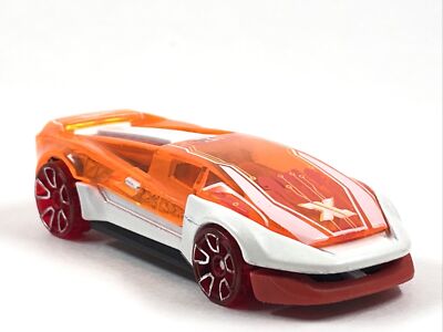 Hot Wheels 2019 #36/250 White Orange El Viento X-Raycers 1:64