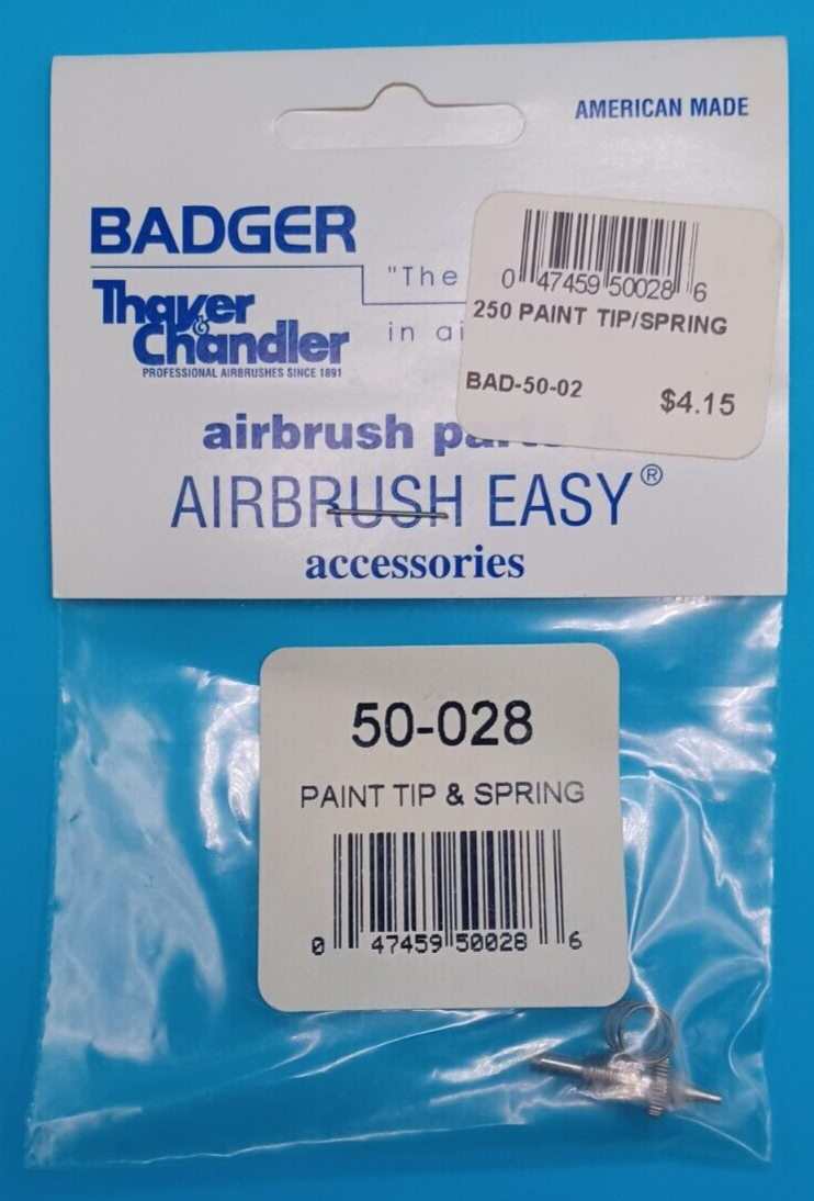 Badger Airbrush #50-028 Paint Tip & Spring | eBay
