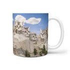 American Shorthair Cat Mount Rushmore Print 360 Mug