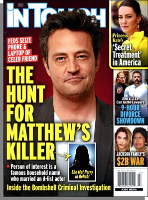 In Touch - 2024, July 1 - The Hunt For Matthew Perry's Killer