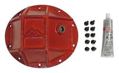 87-07 Wrangler 84-01 Cherokee Comanche Dana 35 Rear Hd Red Differential Cover