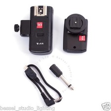 2 in 1 Wireless Studio Flash or Flashgun Battery Power Remote Trigger 8 Channel