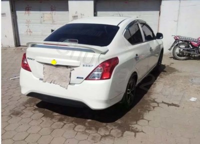 Unpaint Factory Style Spoiler Wing for 2012-2018 NISSAN VERSA SEDAN Sedan Light