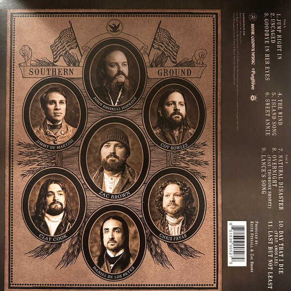 Zac Brown Band Uncaged Limited Edition Exclusive Vinyl SOLD OUT MINT