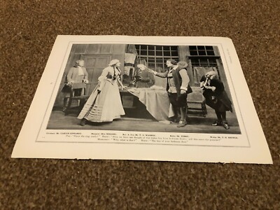 PLPS11 MISTRESS WILFUL PLAY ILLUSTRATION 11X8 CARTER EDWARDS. JULIA NELSON