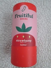 Luckies Fruitful Socks - Strawberry One Size Fits All Perfect Party Gift
