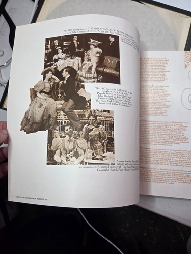 Oscar Wilde The Importance Of Being Earnest 2 Vintage LP Box Set Lynn Redgrave - Zdjęcie 15 z 22