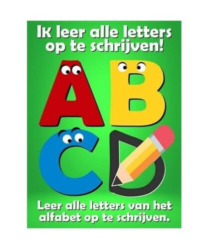Ik leer alle letters op te schrijven!: Leer alle letters van het alfabet op te s - Bild 1 von 1