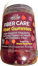 Country-Farm Fiber Care Fiber Gummies  Help Supports Regularity  Promote Diges