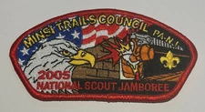 Minsi Trails Council PA NJ 2005 National Jamboree JSP Red CSP Boy Scout RC3
