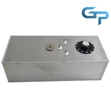 Fuel Cell Tank w/ Fuel Level Sender NEW 15 Gallon Fuel Aluminum Polished