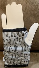 FINGERLESS GLOVES SAFETY PINS/CHAINS ONE SIZE FASHION ACCESSORY SUPER CUTE 
