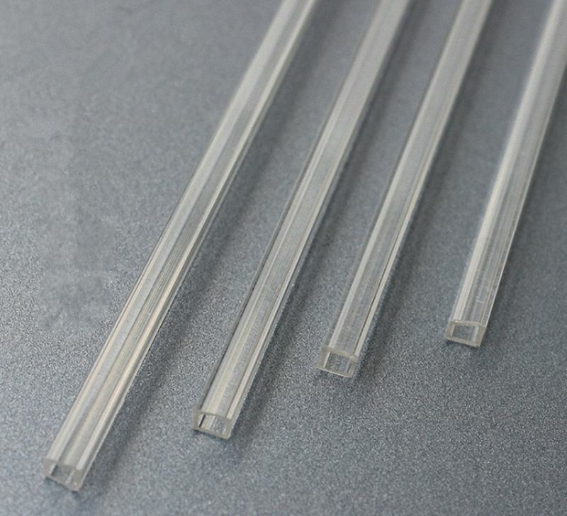 Square Clear Acrylic Plexiglass Lucite Plastic Acrylic Tube Select 10