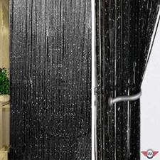 String Door Curtain Beads Room Divider Crystal Fringe Window Panel Home Decor US