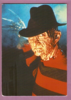 NIGHTMARE ON ELM STREET postcard CINEMA (THE CLAWS OF THE NIGHT)ed Pyramid