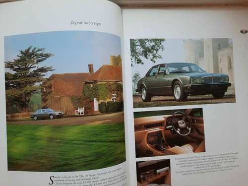 1991 JAGUAR DAIMLER XJS car sales brochure, all models. BEAUTIFUL CATALOGUE! - Picture 6 of 11