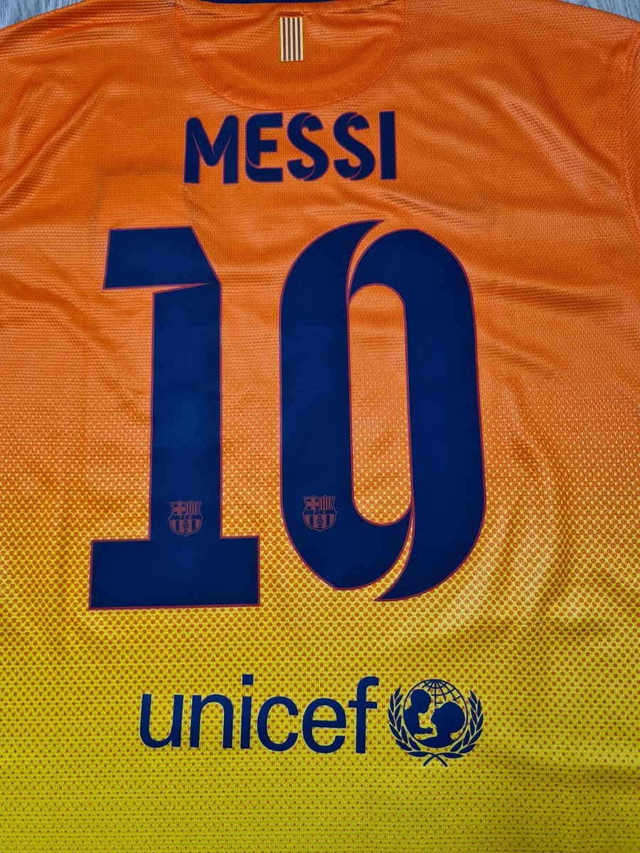 2012/13【AUTHENTIC】Messi #10 , XL 2012-13 Barcelona Home Shirt Messi #10 (XXL)