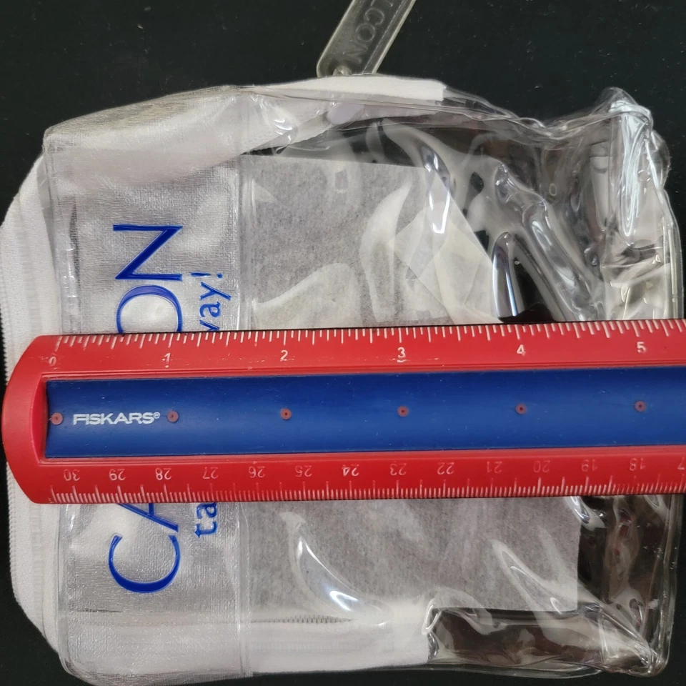 12 - Clear CALGON Zippered Cosmetic Bags (Size: 5 " x 5" x 5") - Image 4 of 4