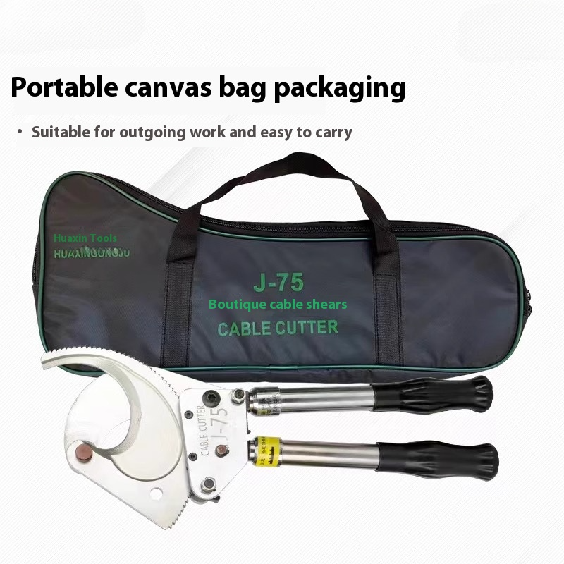Geared Cable Cutter Pliers for Disconnecting Wires Efficiently