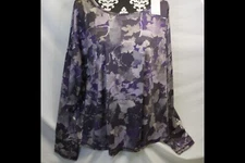 CATO LIVE WELL ACTIVE Workout Long Sleeve Top Gym Fitness Yoga Pilates Walking