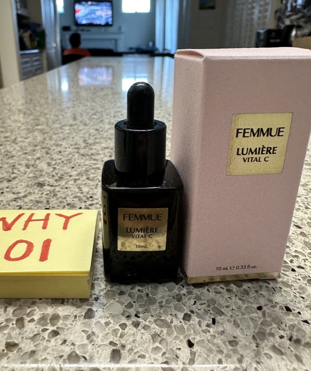 FEMMUE Lumiere Vital C Face Serum Brightening .33oz/10mL EXP6/2026