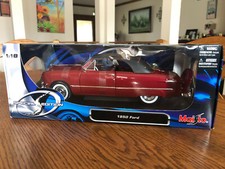 Maisto 1950 Ford Special Edition Die Cast 118 - Red With Black Trim - New Maisto 1950 Ford Special Edition Die Cast 118 - Red With Black Trim - New