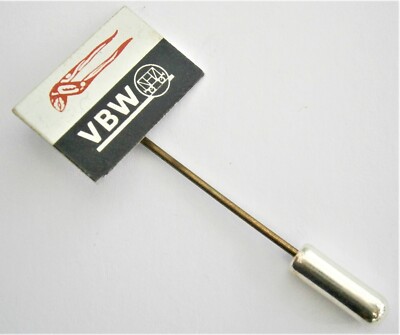 Y130) Vintage VBW Power Grip Tools Technik Werbung Krawatte Anstecknadel Abzeichen
