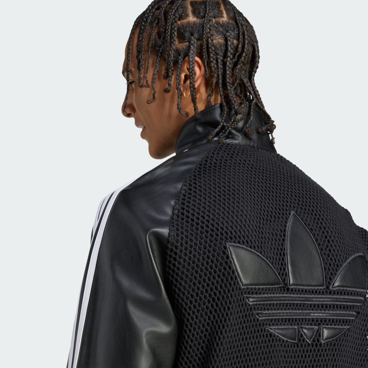 adidas x Jeremy Scott フェイクレザー メッシュ Track Top adidas x Jeremy Scott faux leather Mesh Track Top JY2016