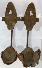 Antique Metal Ice Skates Union Hardware Early 1900  s