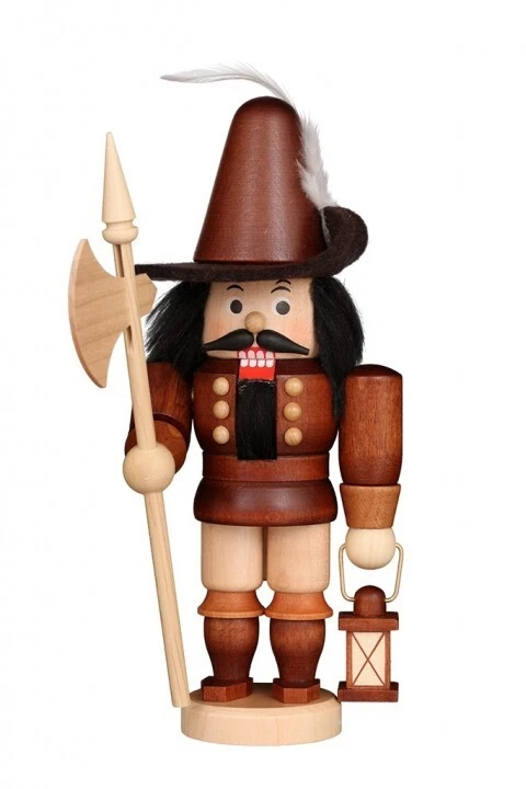 New in Box - Ulbricht Natural Nightwatchman - Mini German Nutcracker 32-730