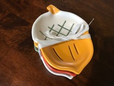 2023 ~ CHARAKTERYSTYCZNE JESIENNE ŻOŁĘDZIE MISKI DO UKŁADANIA W STOSY ~ ZESTAW 3 ~ FABRYCZNIE NOWE