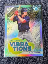 2022 Bowman Chrome Virtuosic Vibrations #VV-10 Blaze Jordan Boston Red Sox