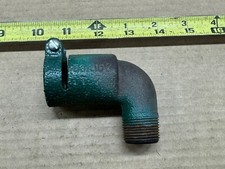 Vintage Antique Johnson Iron Horse Washing Machine Engine Exhaust Hose Manifold