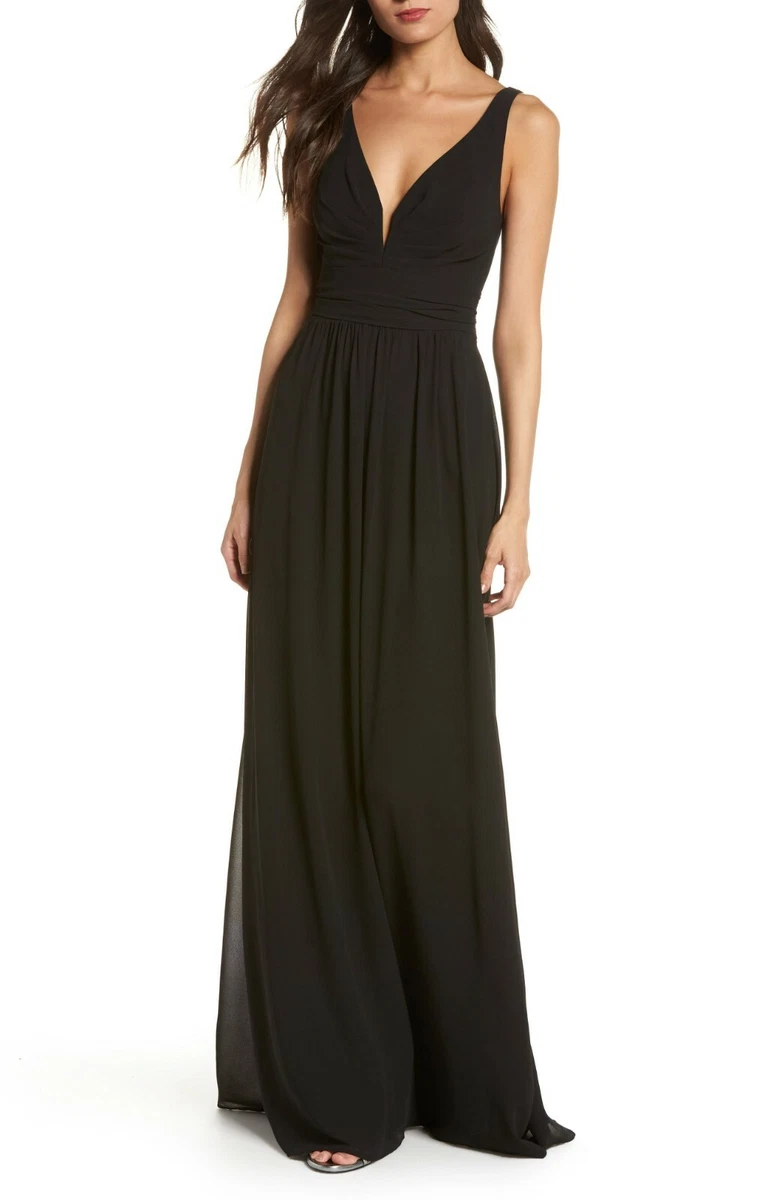 Lulus chiffon store gown