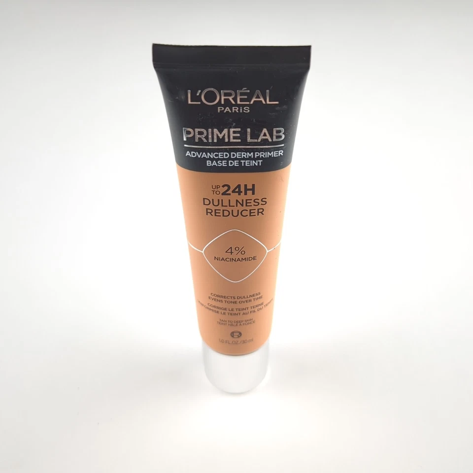 3x LOT L'Oreal Paris Prime Lab "Tan To Deep" 24hr Dullness Reducer 1 oz Full - Image 2 of 4