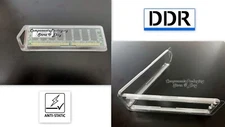 Desktop Memory Case for PC DDR DIMM Modules Anti Static Lot of 6 18 35 100 & 200