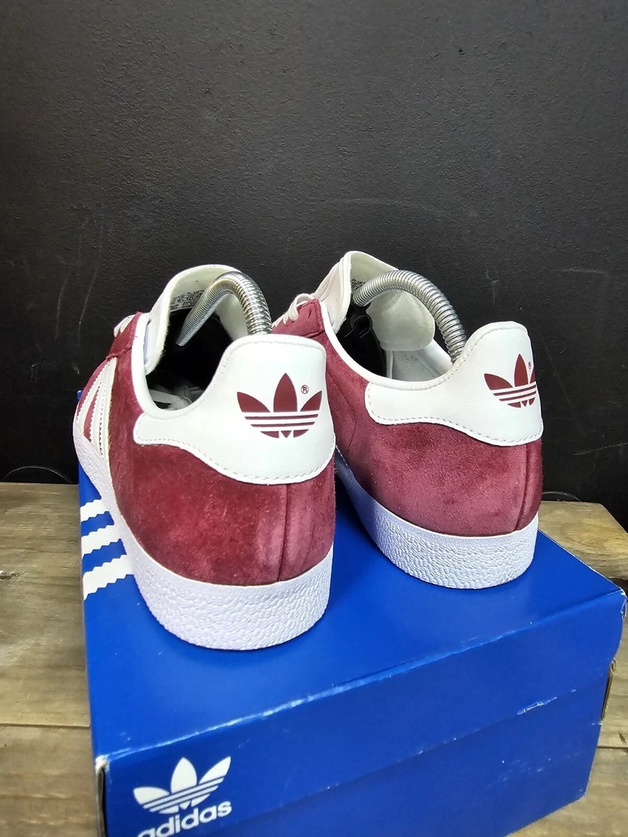 ◆adidas◆ Gazelle Burgundy B41645 ADIDAS Gazelle Collegiate Burgundy White B41645 Men's shoes